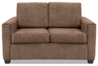 Causeuse Becca en chenille - cappuccino