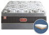 Ensemble semi-ferme à Euro-plateau à profil bas Hotel Diamond 4 de Beautyrest pour grand lit