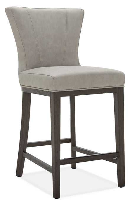 Tabouret Quinn de hauteur comptoir, ensemble de 2 - taupe
