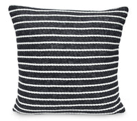 Coussin décoratif Butler 18 po - bleu marine