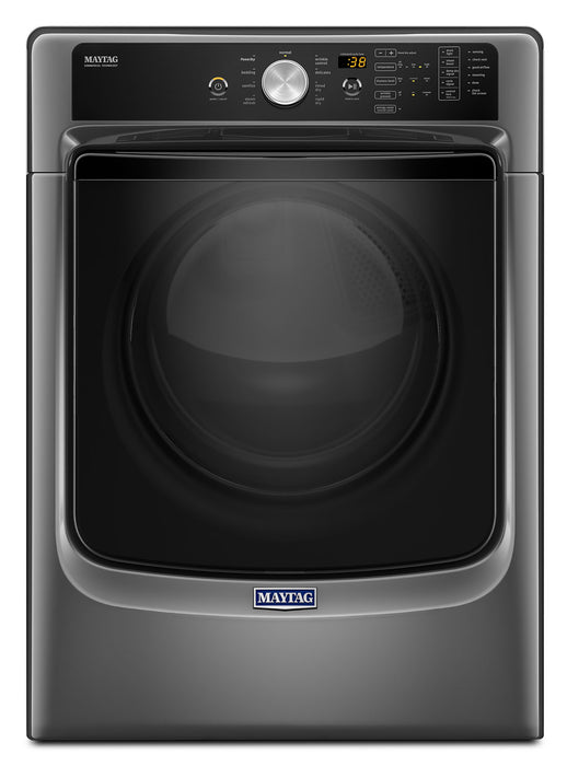Laveuse à chargement frontal de 5,2 pi³ et sécheuse électrique de 7,4 pi³ de Maytag – ardoise