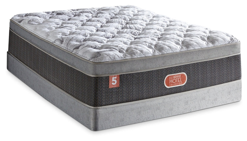 Ensemble matelas moelleux à Euro-plateau Hotel Diamond 5 de Beautyrest pour très grand lit