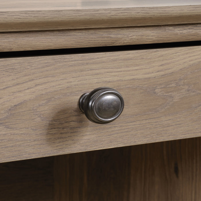 Bureau de direction Davon de 59,05 po à 2 tiroirs avec armoire - chêne salé 