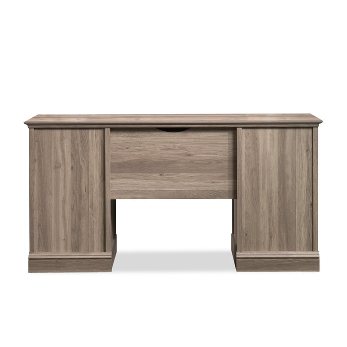 Bureau de direction Davon de 59,05 po à 2 tiroirs avec armoire - chêne salé 