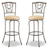 Tabouret pivotant Concord de hauteur comptoir - ensemble de 2