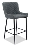 Tabouret Demi de hauteur comptoir - anthracite