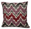 Coussin décoratif Tierra - violet, vert et blanc