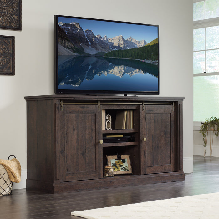 Meuble pour téléviseur New Grange de 65 po – chêne café