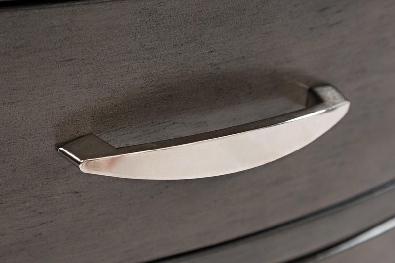 Table à café moderne Downtown de 48 po avec dessus relevable, rangement et roulettes - bois gris-brun