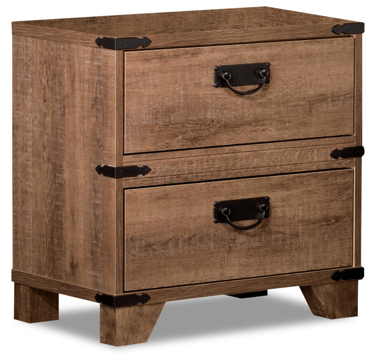 Ensemble de chambre à coucher Driftwood 7 pièces avec lit matelot double
