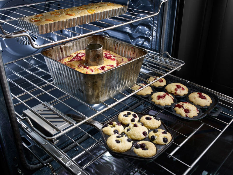 Cuisinière à gaz KitchenAid de 5,8 pi³ à convection avec tiroir-réchaud — acier inoxydable