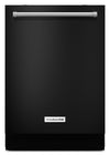 Lave-vaisselle KitchenAid de 24 po avec option de séchage améliorée ProDryMC - noir