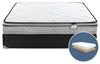 Ensemble matelas ferme à Euro-plateau à profil bas Odin 3 de Springwall pour grand lit