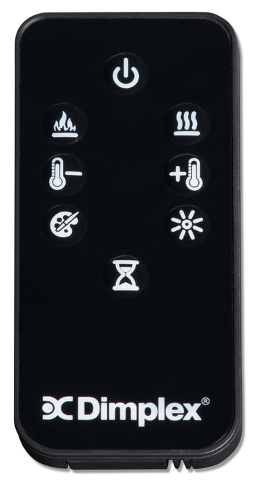 Meuble pour téléviseur Max de 62 po avec foyer à bûches – orme brun