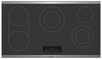 Surface de cuisson électrique Bosch de série 800 de 36 po – NET8668SUC