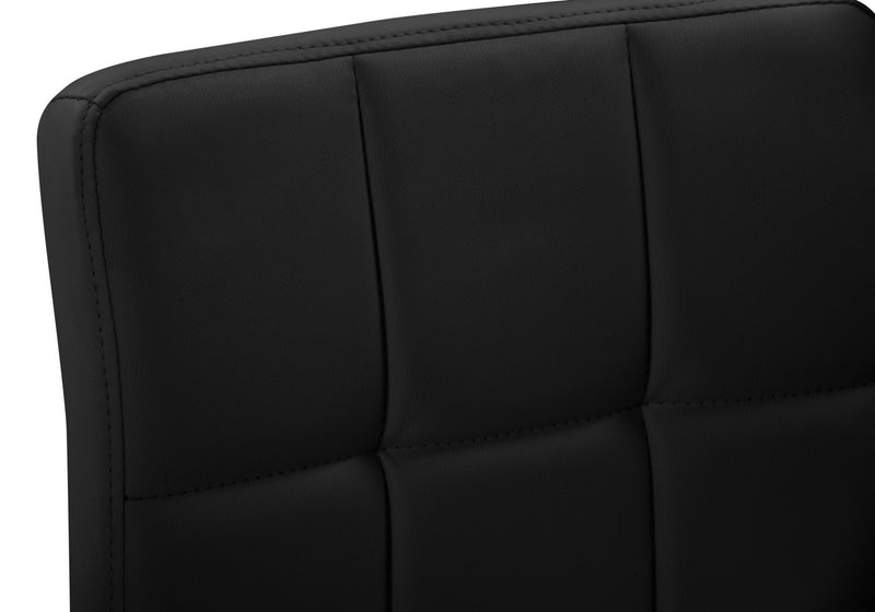 Tabouret bar réglable CorLiving à dossier haut, ensemble de 2 - noir