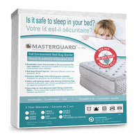 Protège-matelas MasterguardMD avec protection contre les punaises de lit pour lit double
