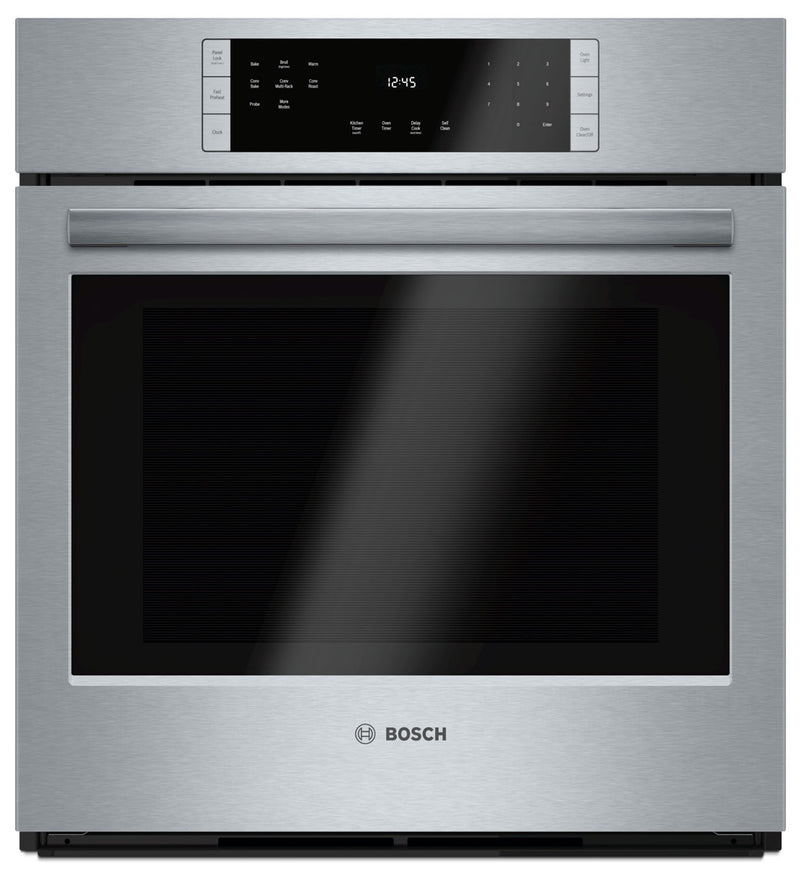 Bosch 800 Series 3.9 Cu. Ft. Single Wall Oven – HBN8451UC - Electric Wall Oven in Stainless Steel