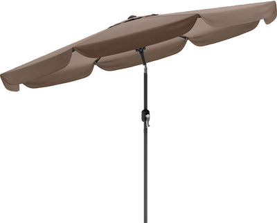 Tilting-Top Patio Umbrella – Sandy Brown|Parasol à dessus inclinable pour la terrasse - brun sable