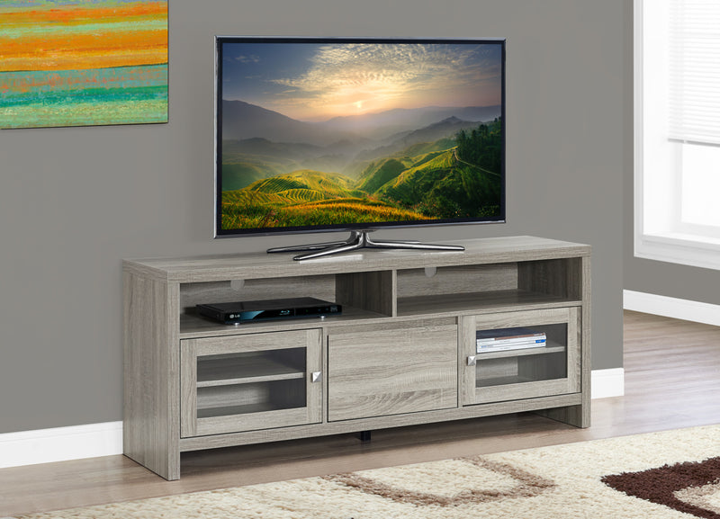 Meuble pour téléviseur Mazie de 60 po – taupe foncé