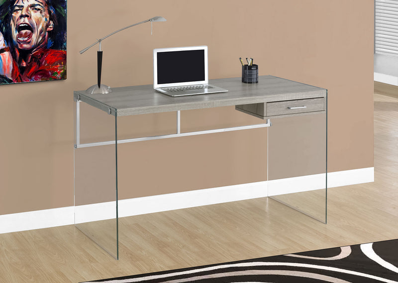 Bureau d'ordinateur Kylie - taupe foncé