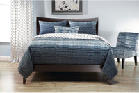 Ensemble housse de couette 4 pièces Interweave Réversible pour lit double