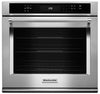 Four mural simple KitchenAid de 5,0 pi³ à convection véritable Even-Heat(MC) - acier inoxydable