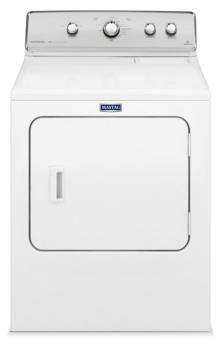 Laveuse à chargement par le haut de 4,9 pi3 et sécheuse électrique de 7,0 pi3 de Maytag  – blanches