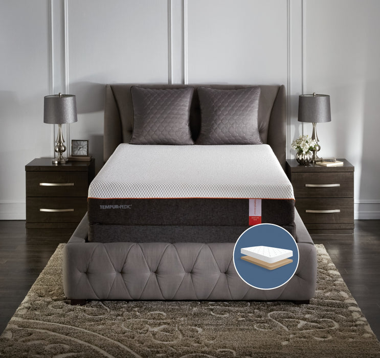 Ensemble matelas à profil bas TEMPUR-Gratitude de Tempur-Pedic pour très lit double