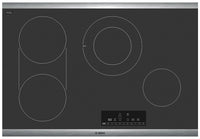 Surface de cuisson électrique Bosch de série 800 de 30 po – NET8068SUC