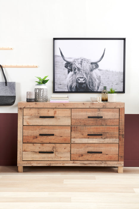 Taureau laminé encadré - 31 po x 41 po 