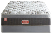 Ensemble matelas semi-ferme à Euro-plateau Hotel Diamond 4 de Beautyrest pour lit double