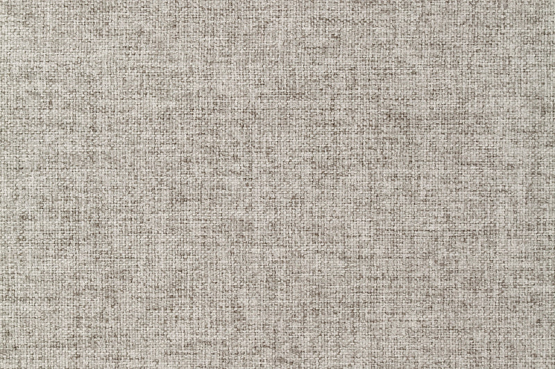 Sofa Calla de 73,62 po de format condo en tissu d’apparence lin avec capitonnage et pattes en bois - gris clair