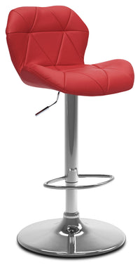 Tabouret bar réglable Emry - rouge