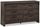 Commode rustique Grayson de 56,6 po (L) x 32,3 po (H) à 6 tiroirs pour la chambre à coucher, fabriquée au Canada - gris foncé