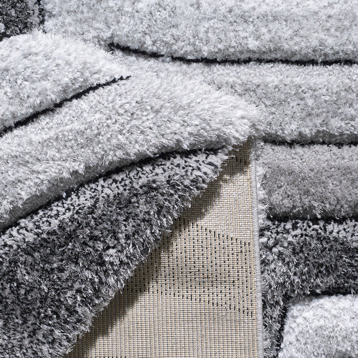 Carpette Shade grise - 7 pi 10 x 9 pi 10 po