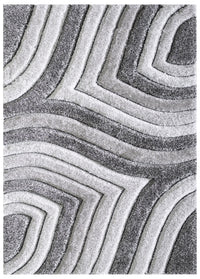  Carpette Shade grise - 7 pi 10 x 9 pi 10 po 