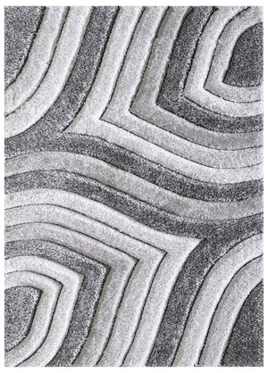 Carpette Shade grise - 7 pi 10 x 9 pi 10 po