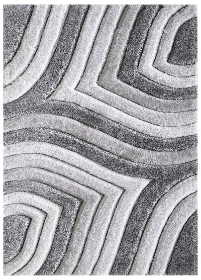 Gray Shade Area Rug - 7'10" x 9'10" 
