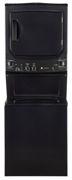 Tour de lavage SpaceMakerMC électrique GE avec laveuse de 4,4 pi³ et sécheuse de 5,9 pi³ - GUD37ESMMDG