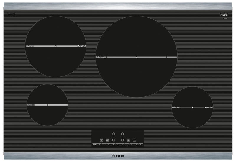 Surface de cuisson à induction Bosch de série 800 de 30 po – NIT8068SUC