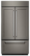 Réfrigérateur encastré avec portes françaises KitchenAid de 24.2 pieds cubes - KBFN502EPA