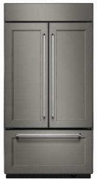  Réfrigérateur KitchenAid de 24,2 pi³ et de 42 po à congélateur inférieur - panneau personnalisable -…