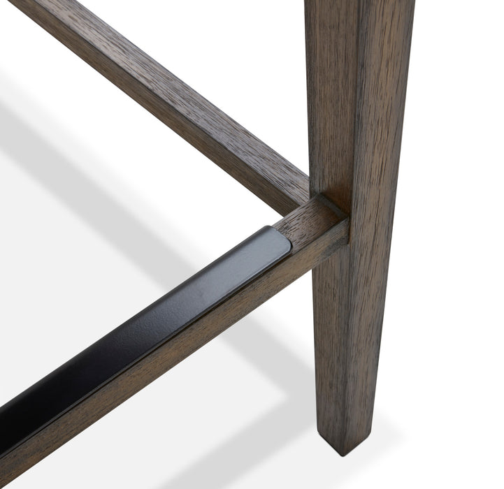 Tabouret bar Quinn, ensemble de 2 - brun