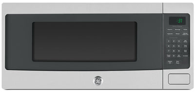 GE 1.1 Cu. Ft. Spacemaker Microwave Oven – PEM10SFC - Countertop Microwave in Stainless Steel