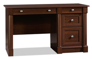 Bureau d’ordinateur Palladia de 53,15 po à 3 tiroirs - cerisier raffiné