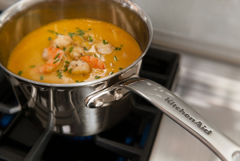 Surface de cuisson à gaz KitchenAid de 48 po de style commercial avec gril - KGCU484VSS 