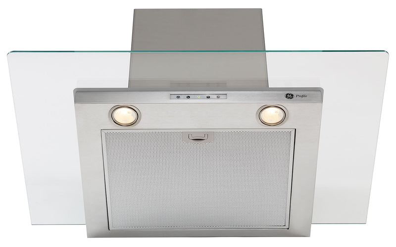 Hotte de cuisinière de type cheminée GE ProfileMC de 30 po – PVWG930SSV