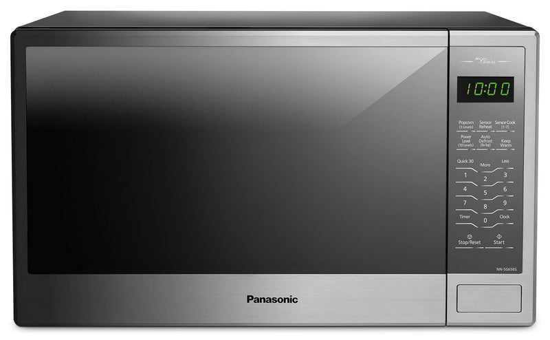 Panasonic Genius® 1.3 Cu. Ft. Countertop Microwave – NNSG656S - Countertop Microwave in Stainless Steel