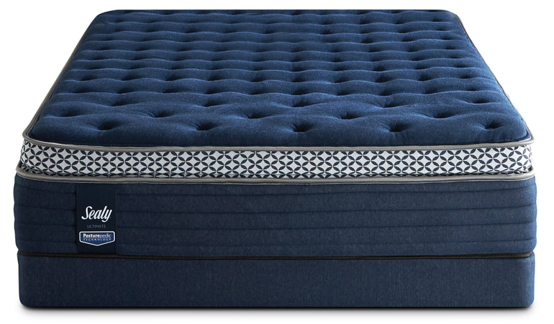 Ensemble matelas moelleux Abbotswell Posturepedic Ultimate de Sealy pour grand lit